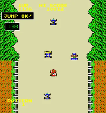 Cassette: Burnin' Rubber (set 2) screen shot game playing